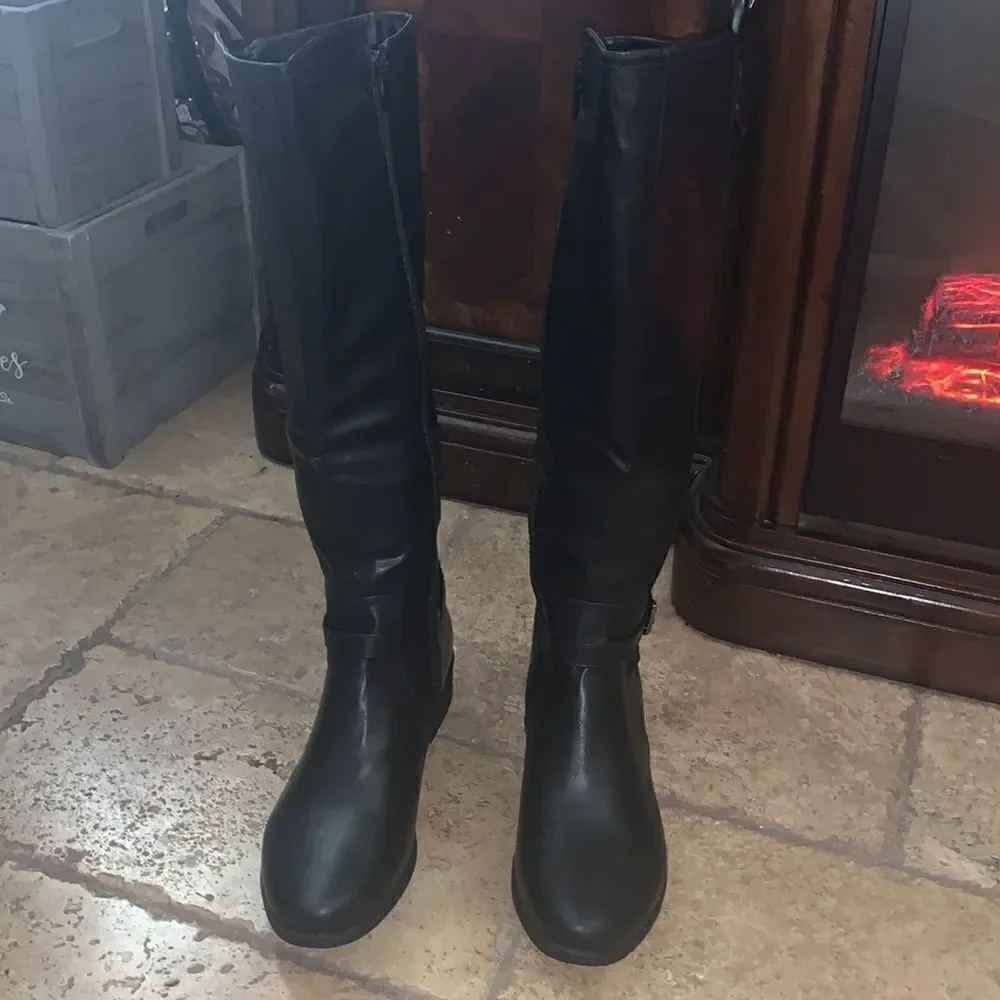 Black Riding Boots